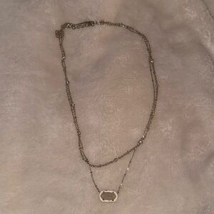 kendra scott double elisa necklace